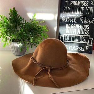 Brown hat